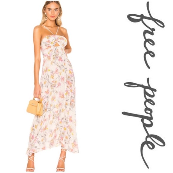 Free People One Step Ahead Maxi Dress In Ivory | REVOLVE - Picture 4 of 14